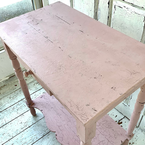 現品・在庫あり】コンソールテーブル・ピンク・フレンチシック