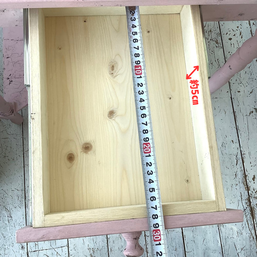 シャビーシック　フレンチカントリー　コンソール　テーブル　デスク　アンティーク 現品・在庫あり】コンソールテーブル・ピンク・フレンチシック