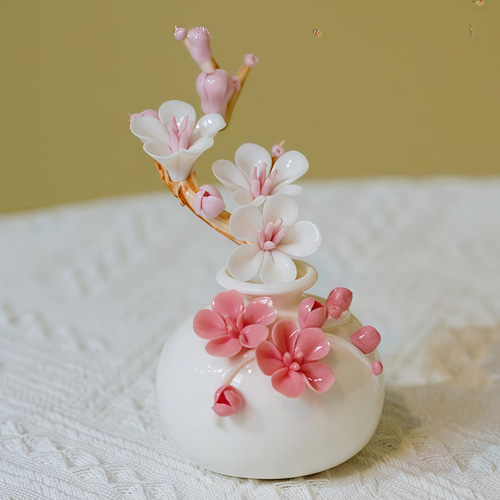 手のひらサイズの陶器花瓶＆一輪挿しおうち時間のインテリア雑貨