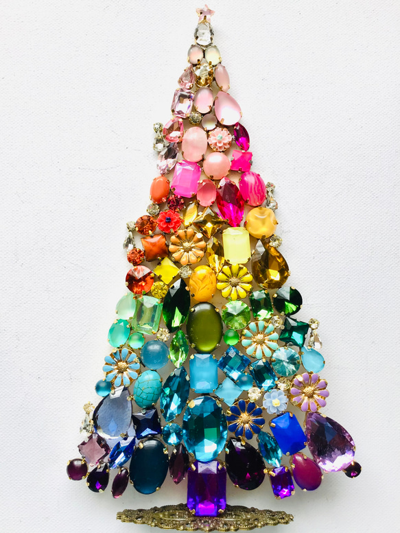 チェコガラス ビンテージ クリスマスツリー ヴィンテージ チェコ