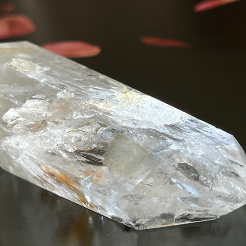 パイライトインクォーツ✨　レインボー　クリスタル　水晶　黄鉄鉱　ポイント パイライトインクォーツ クリスタル 水晶 黄鉄鉱 ポイント