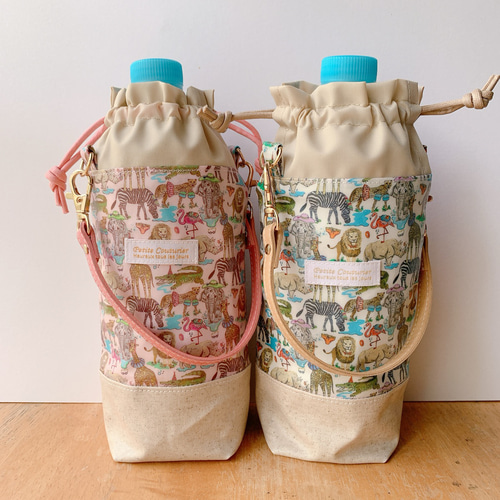 【さぼねっち】ペットボトルホルダー ◆ リバティ ハンドメイド さぼねっち様専用】ペットボトルホルダー ◇ リバティ ハンドメイド