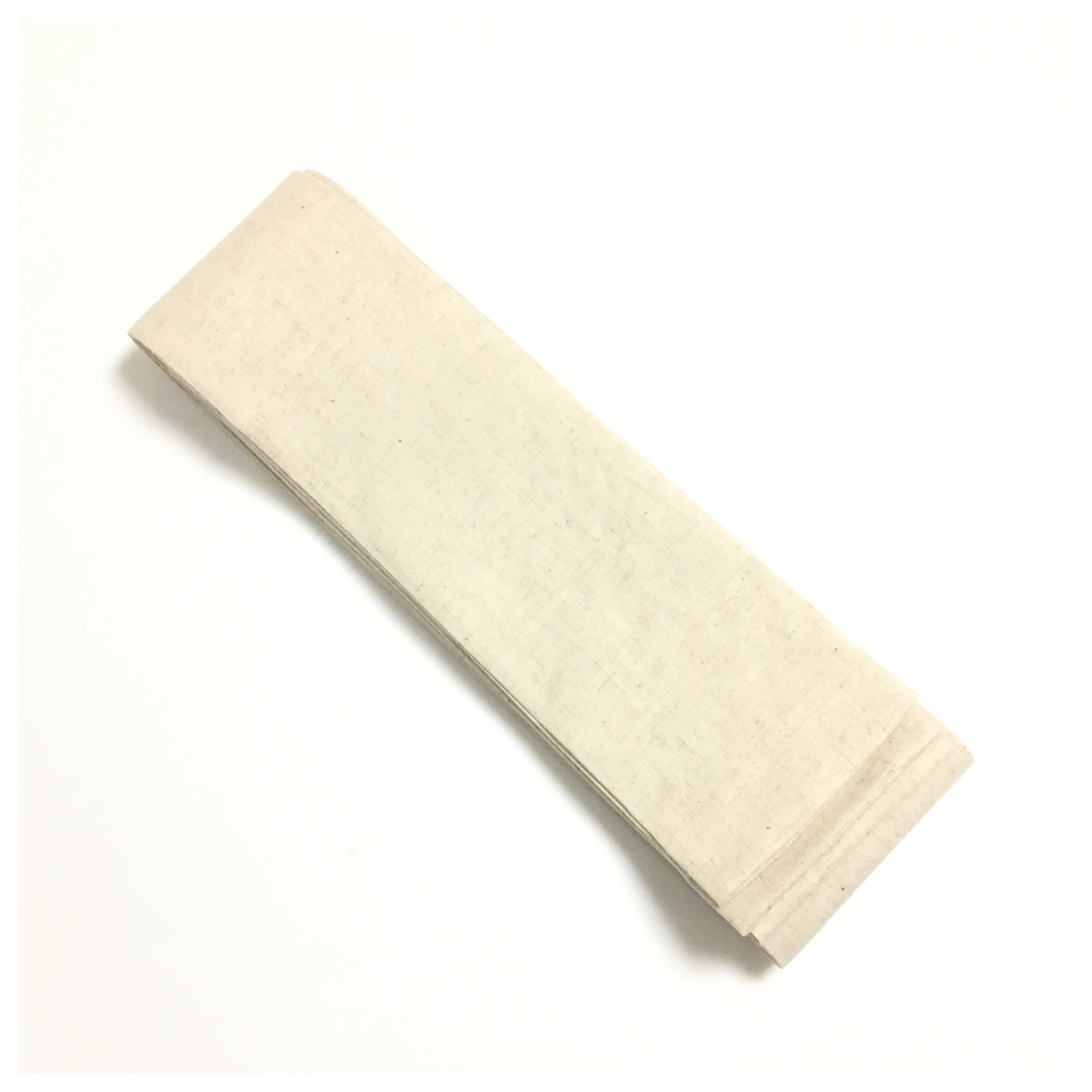 美品　綿麻　角帯　男物　個性派　色無地　薄手　長尺410