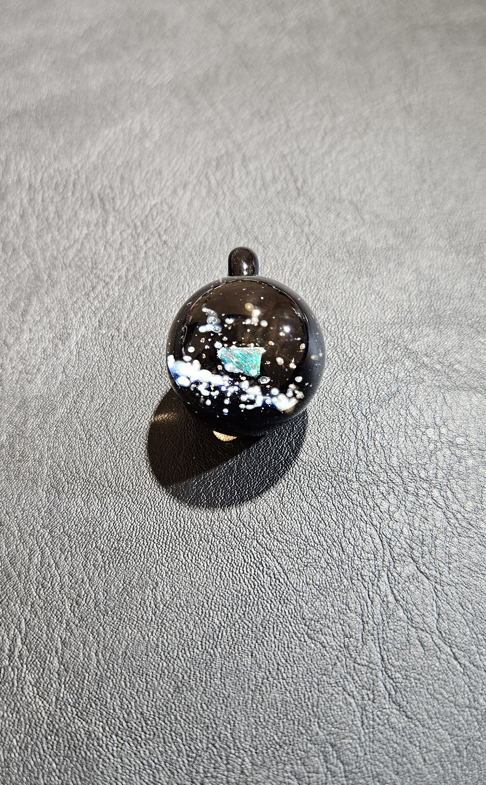 天の川(宇宙ガラス)ボロシリケイトガラス 紐付き(5,000円以上送料無料)