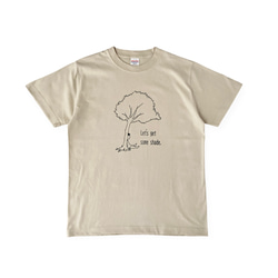 Ｔシャツ「日陰に入ろう」３カラー 5枚目の画像
