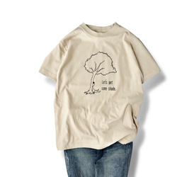 Ｔシャツ「日陰に入ろう」３カラー 6枚目の画像