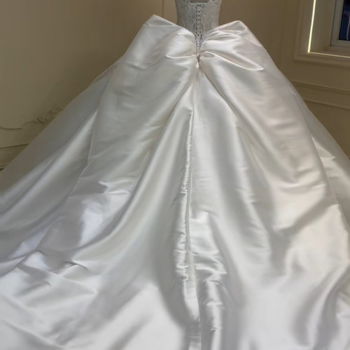 【ELISABETTA FRANCHI】チューブドレス オフホワイト レース素材 MMM1502 | DRESS GALLERY BOX