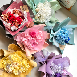 プリザーブドフラワーブーケ】 プリザーブドフラワー 花束 推し