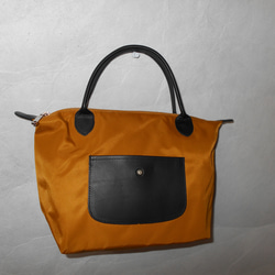 【送料無料】むっちゃ軽くて撥水なので雨の日も大丈夫なトートバッグ 4枚目の画像