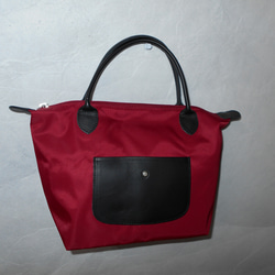 【送料無料】むっちゃ軽くて撥水なので雨の日も大丈夫なトートバッグ 2枚目の画像