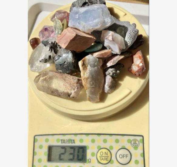 一点限り　お得な　天然石詰め合わせセット 約230g分＋数種類追加おまけ有　 13枚目の画像