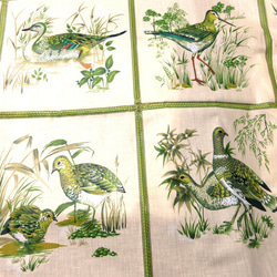 値下 刺繍 鳥 花 6点セット ヴィンテージ かわいいハンドメイド① 生地