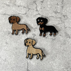 刺繍ワッペン　犬ワッペン　アップリケ 　20種類 10枚目の画像