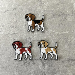 刺繍ワッペン　犬ワッペン　アップリケ 　20種類 12枚目の画像