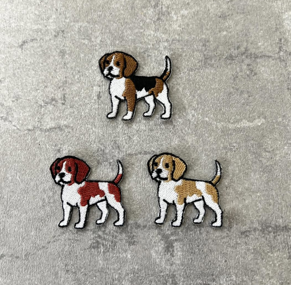 刺繍ワッペン　犬ワッペン　アップリケ 　20種類 12枚目の画像