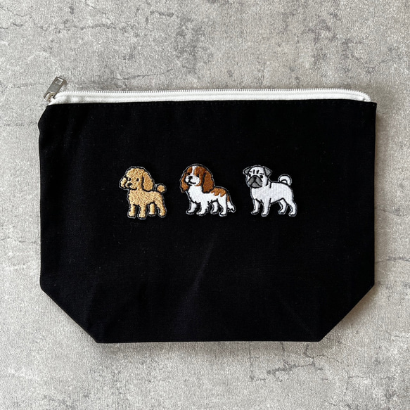刺繍ワッペン　犬ワッペン　アップリケ 　20種類 2枚目の画像