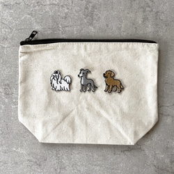 刺繍ワッペン　犬ワッペン　アップリケ 　20種類 3枚目の画像