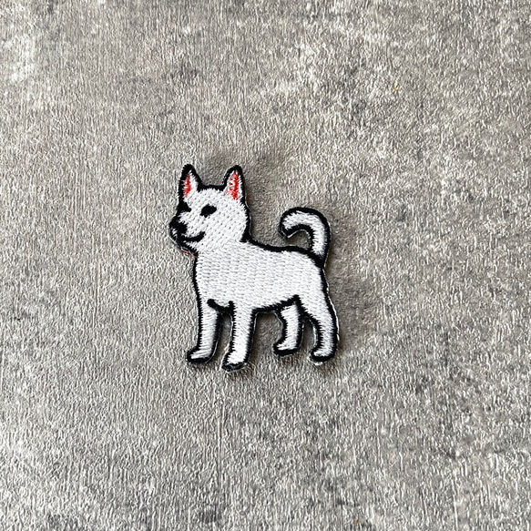 刺繍ワッペン　犬ワッペン　アップリケ 　20種類 9枚目の画像