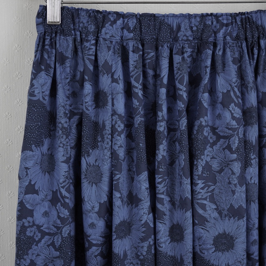 ブランド起用柄◆リバティ＊タックロングスカート