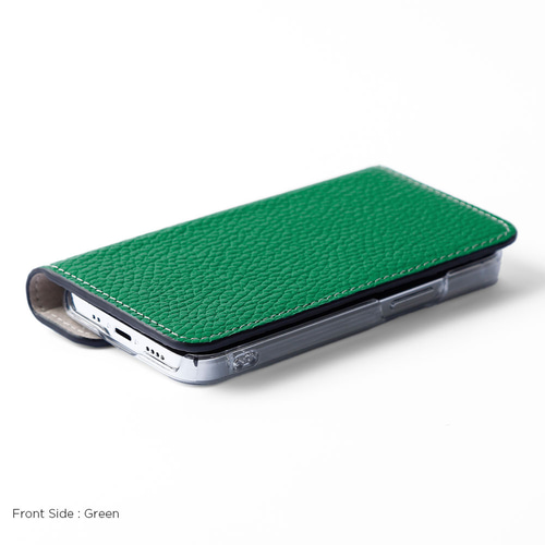 本革 クリアケース 全機種 スマホケース 手帳型 レザー ポケット