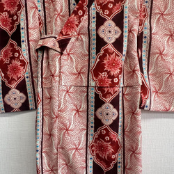 九谷焼作家が描く文様 子供浴衣・帯セット 遊泳花【KUTANI×KIMONO】 16枚目の画像
