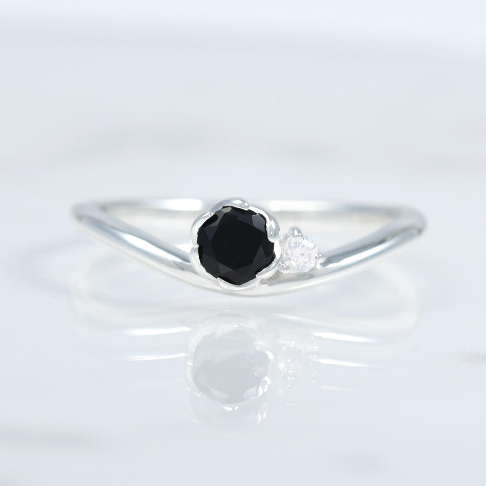 オニキス リング SV925 CH091CIBSN