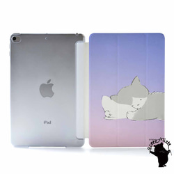癒しのiPad ケース 猫 iPadpro12.9 1枚目の画像
