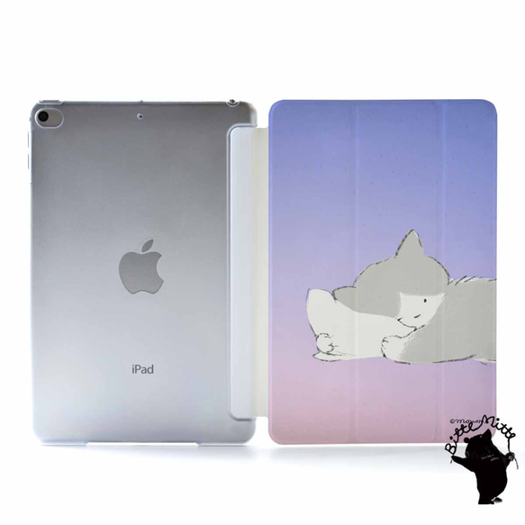 癒しのiPad ケース 猫 iPadpro12.9 1枚目の画像