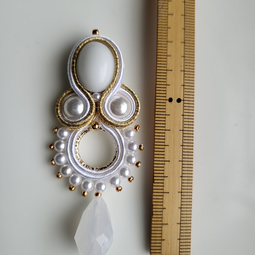 ソウタシエ アクセサリーセット コーム 耳飾り レッド系 ピアス