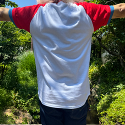 オーバーオールマン　ラグランTシャツ 9枚目の画像