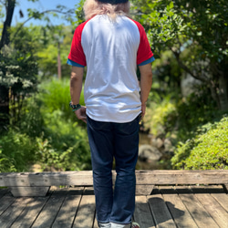 オーバーオールマン　ラグランTシャツ 14枚目の画像