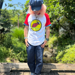 オーバーオールマン　ラグランTシャツ 12枚目の画像