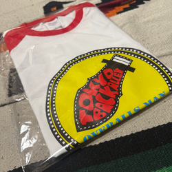 オーバーオールマン　ラグランTシャツ 3枚目の画像