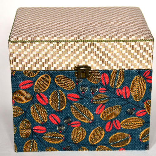 カルトナージュ】フランス「THEVENON」社生地を使用したフリーボックス