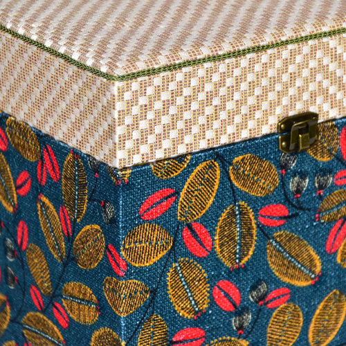 カルトナージュ】フランス「THEVENON」社生地を使用したフリーボックス