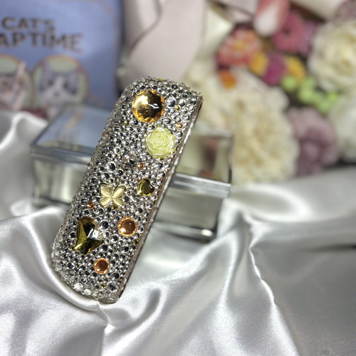 キラキラ✨️ゴールド×イエロー デコ iQOSイルマiケース アイコス