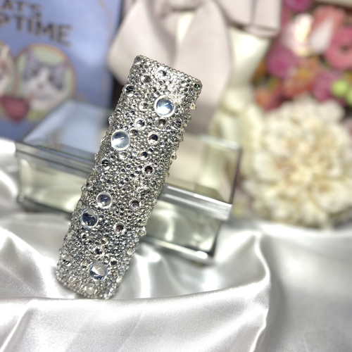 キラキラ✨️シルバー 水滴 デコ iQOSイルマiワンケース