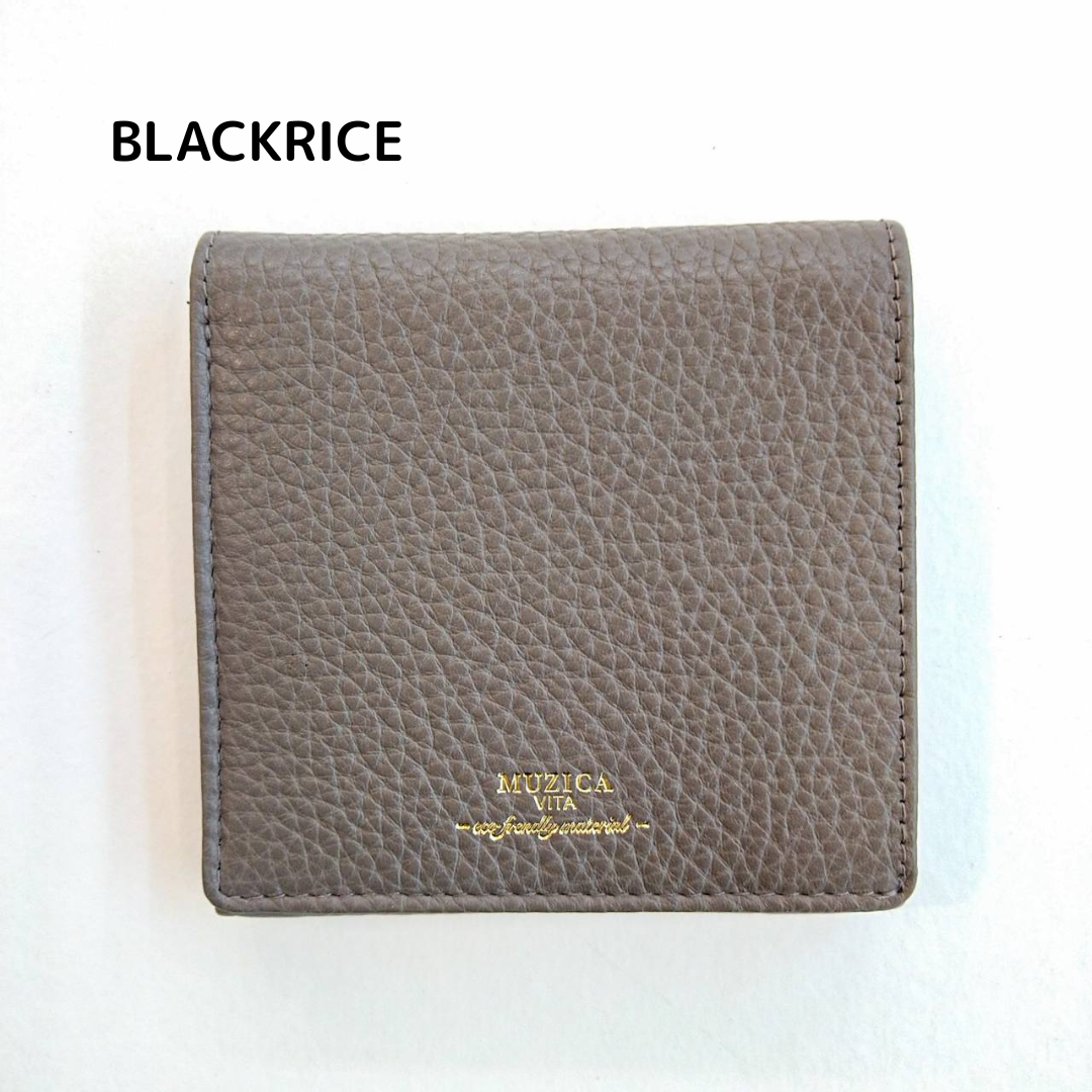 【インド撥水牛革】10c ２つ折り財布<限定4色>　本革　牛革　革財布　折り畳み財布　カラフル　M1018