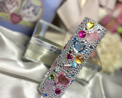 キラキラ✨️カラフル お菓子 デコ iQOSイルマiワンケース アイコス