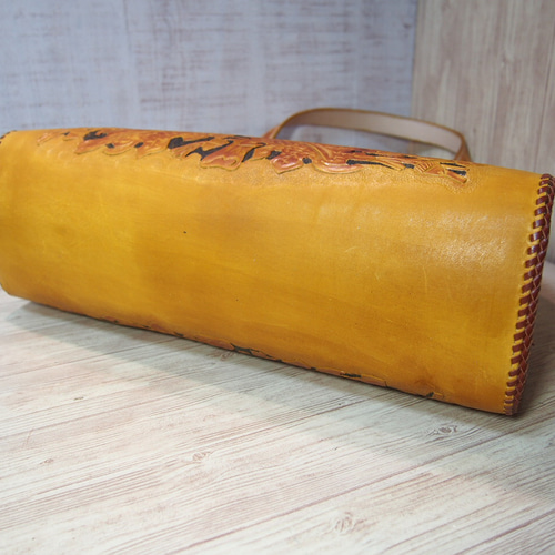 どんぐりモチーフトートバッグ「編み込み」【10％OFF感謝SALE