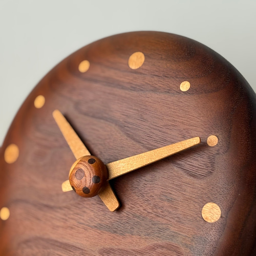 電波掛け時計テントウムシ掛け時計 bronze burnish（B）インテリア