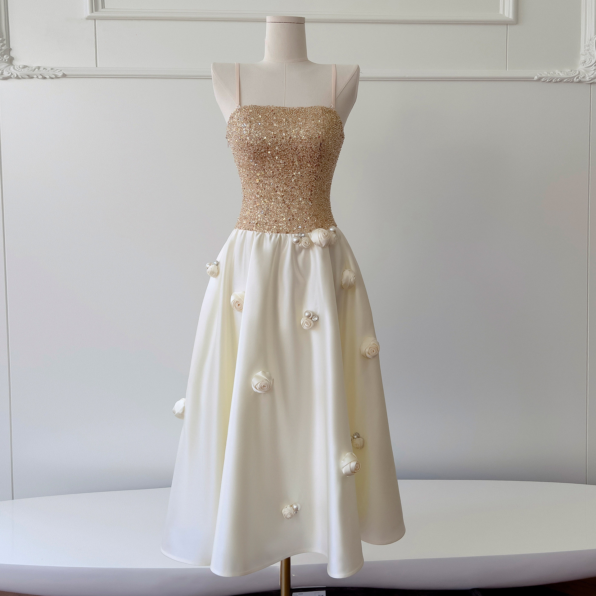 ドレス パーティー ウェディング ワンピース ロング プリンセス かわいい 上品 高級感 優雅 韓国風 結婚式 お呼ばれ