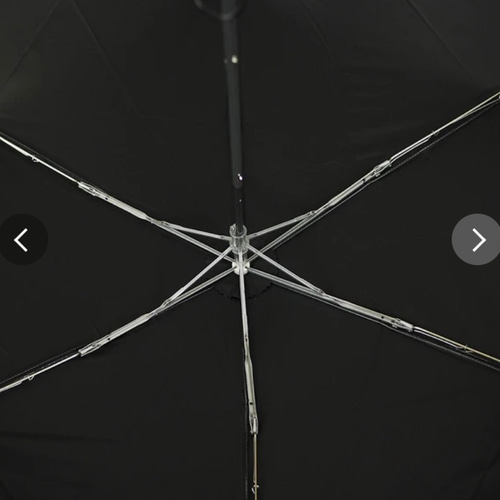 晴雨兼用折り畳み傘 黒 バラ 薔薇 ローズ花柄 日傘 雨傘 UV 傘