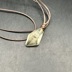 2026.1.25南無虚空蔵菩薩梵字御守 新潟墨玉 ネックレス・ペンダント