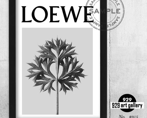 ロエベ ポスターフレームつき　非売品希少柄入手困難！！！ ロエベ ポスターフレームつき 非売品希少柄入手困難！！！ ロエベ