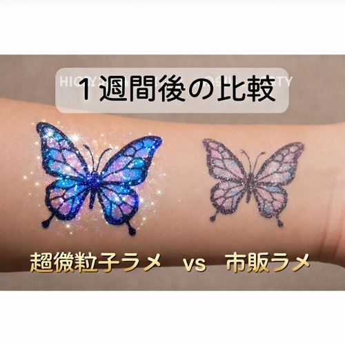 ボディージュエリー講座【教材一式・名入れ修了証付き】ラメボディアート ディプロマ 通信講座／修了証付】ボディジュエリー プロフェッショナル100色