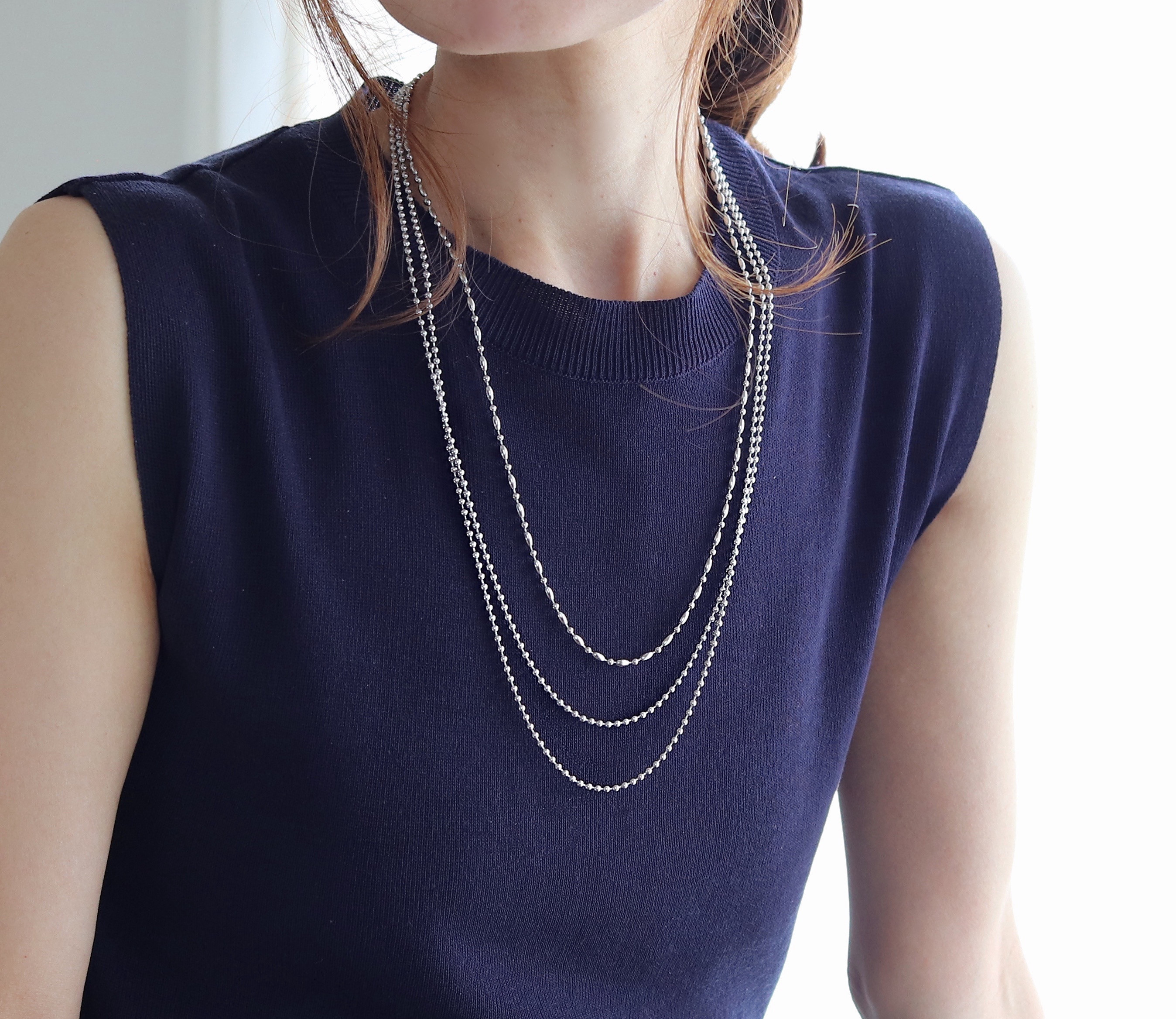 15通り◆超アレンジのできるネックレスセット(サージカルステンレス)