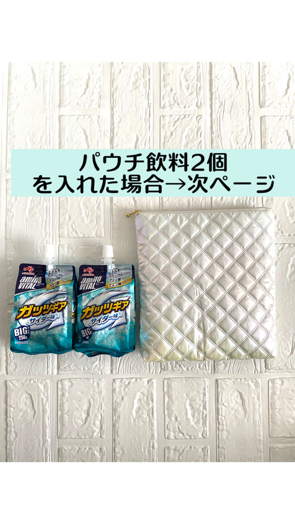 すっきり薄型タイプ♪ アイスリングポーチ　保冷ポーチ　ネッククーラー　クールリング　保冷　アイスリングケース 16枚目の画像