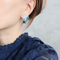 海のきらめき　ピアス/イヤリング 6枚目の画像