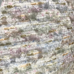 Miros Jewelry tweed 【The Best Gorgeous】ハンドバッグ　尾州高級ツイード 4枚目の画像